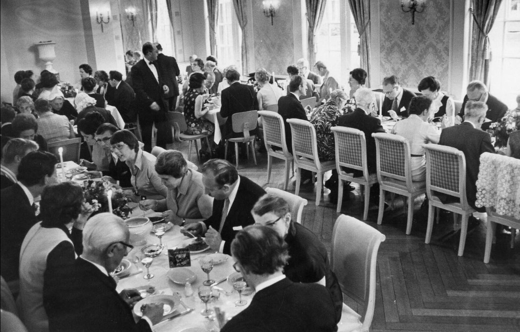 Middeleeuws diner Oud Utrecht 2 juni 1972