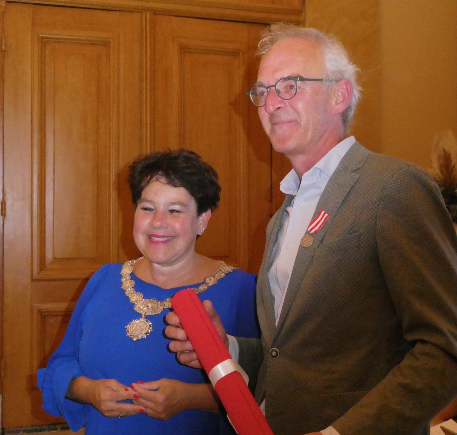 Dick de Jong en Sharon Dijksma