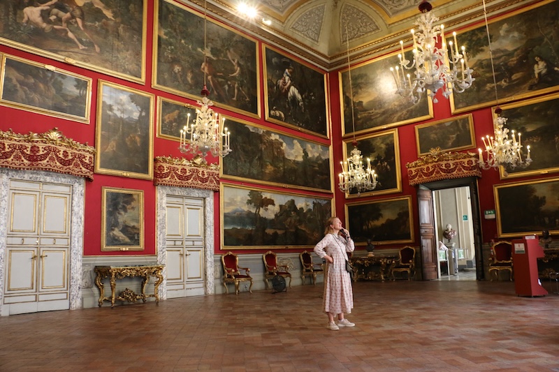 Kunst in de zalen van Palazzo Doria Pamphilj