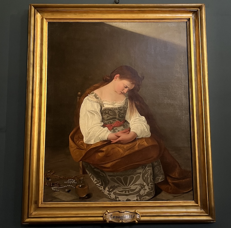Maria Magdalena Caravaggio 1597 Palazzo Doria Pamphilj