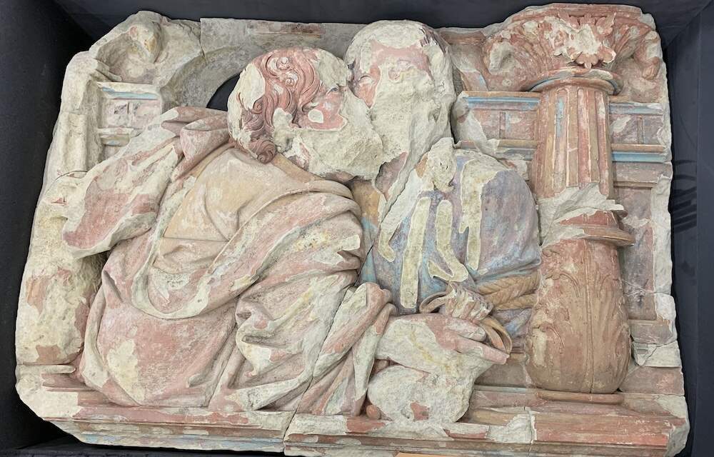 Relif met de Judaskus Sint Maartenskerk te Doorn 1500 1550 RCE