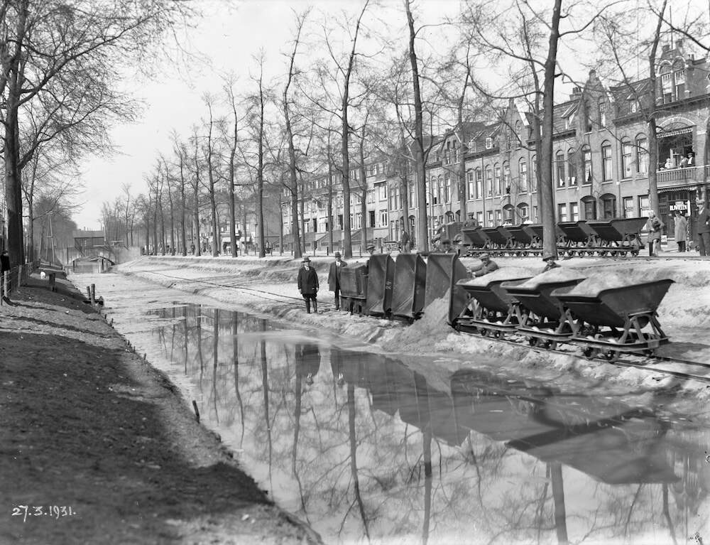 Dempen van de Vleutensche Wetering 1931