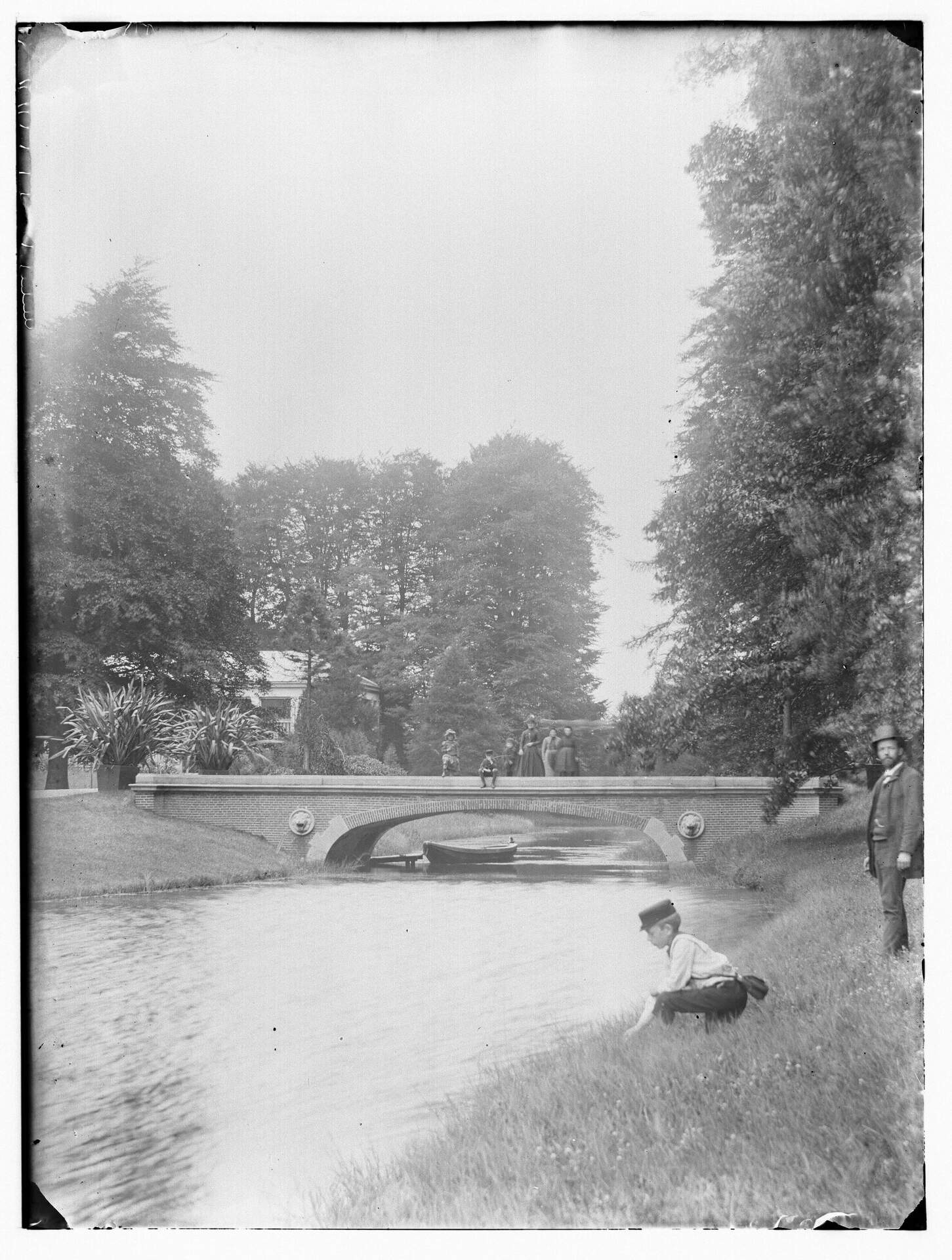 Brug bij Beerschoten in De Bilt 1891 klein
