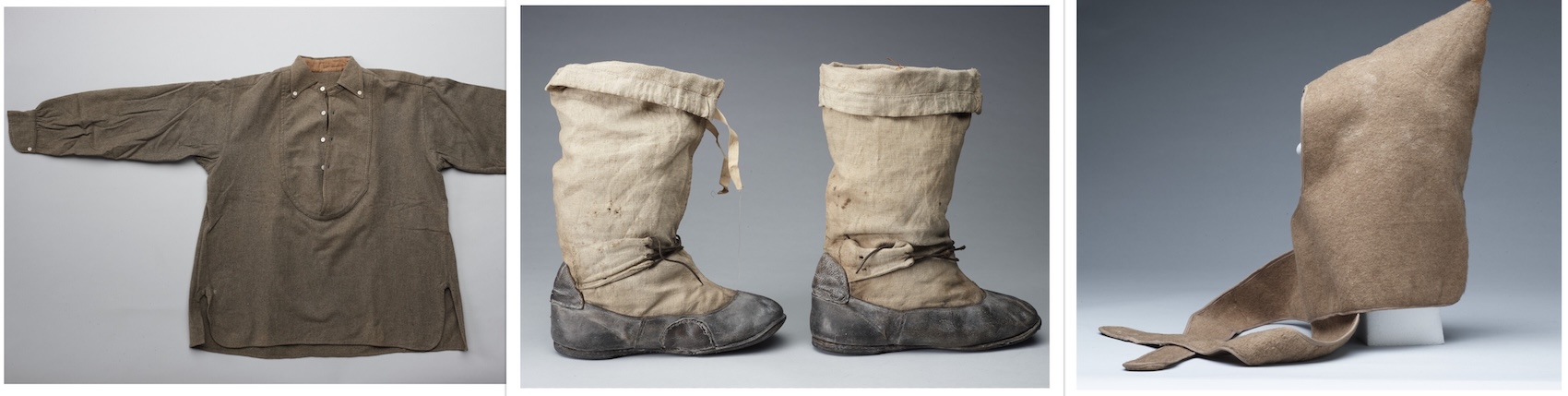 collage Ekama trui laarzen en capuchon Scheepvaartmuseum