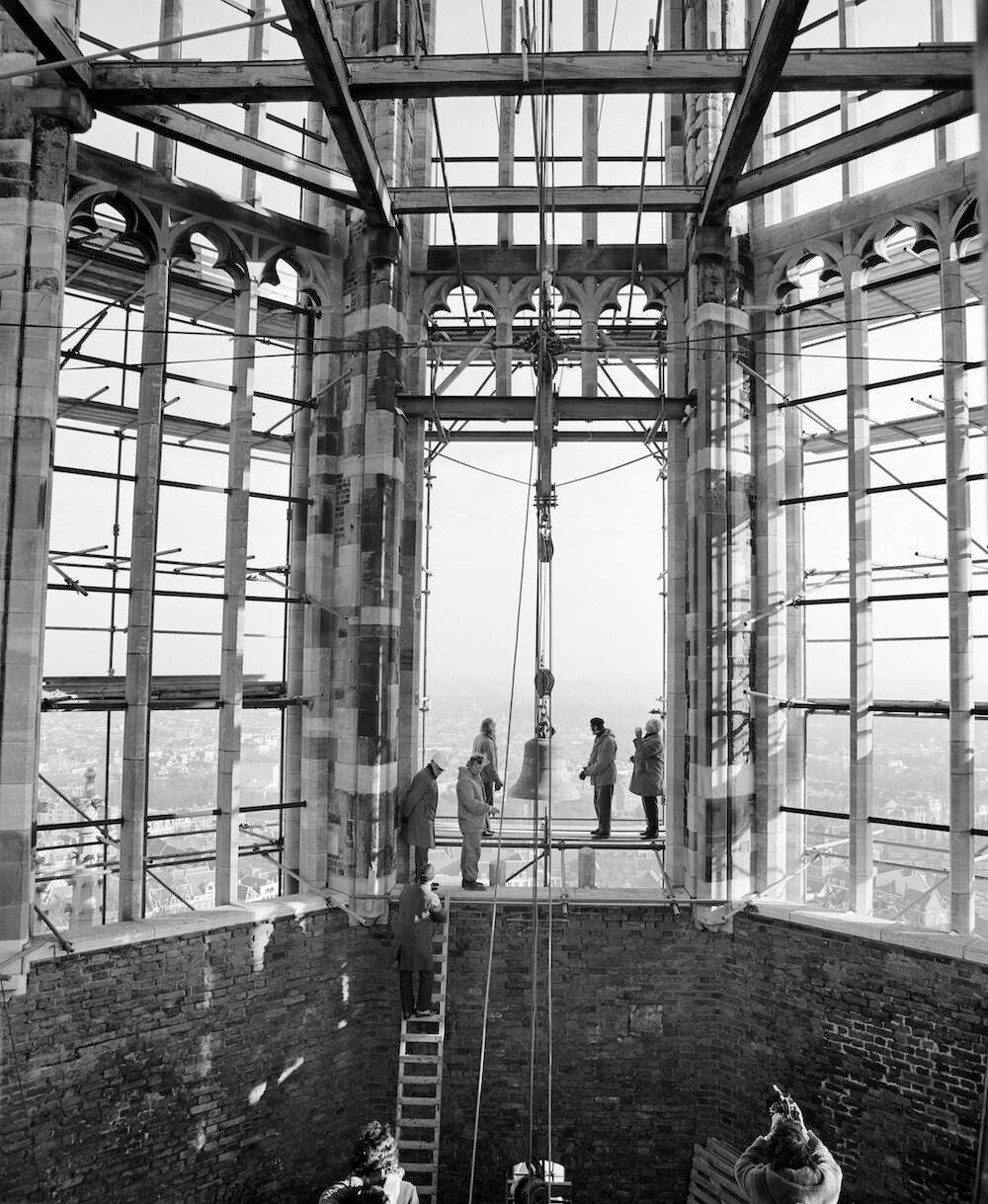 Restauratie klokkenstoel Domtoren