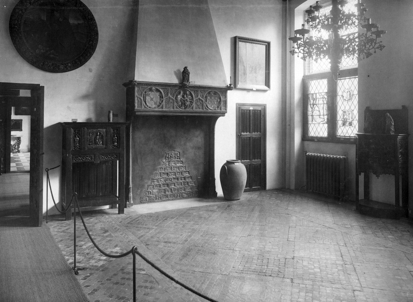 315 Gotische kamer 1928 Moesman HUA