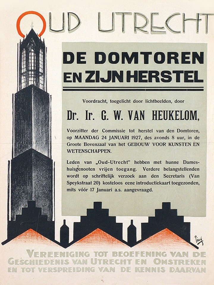 Oud Utrecht affiche 1927