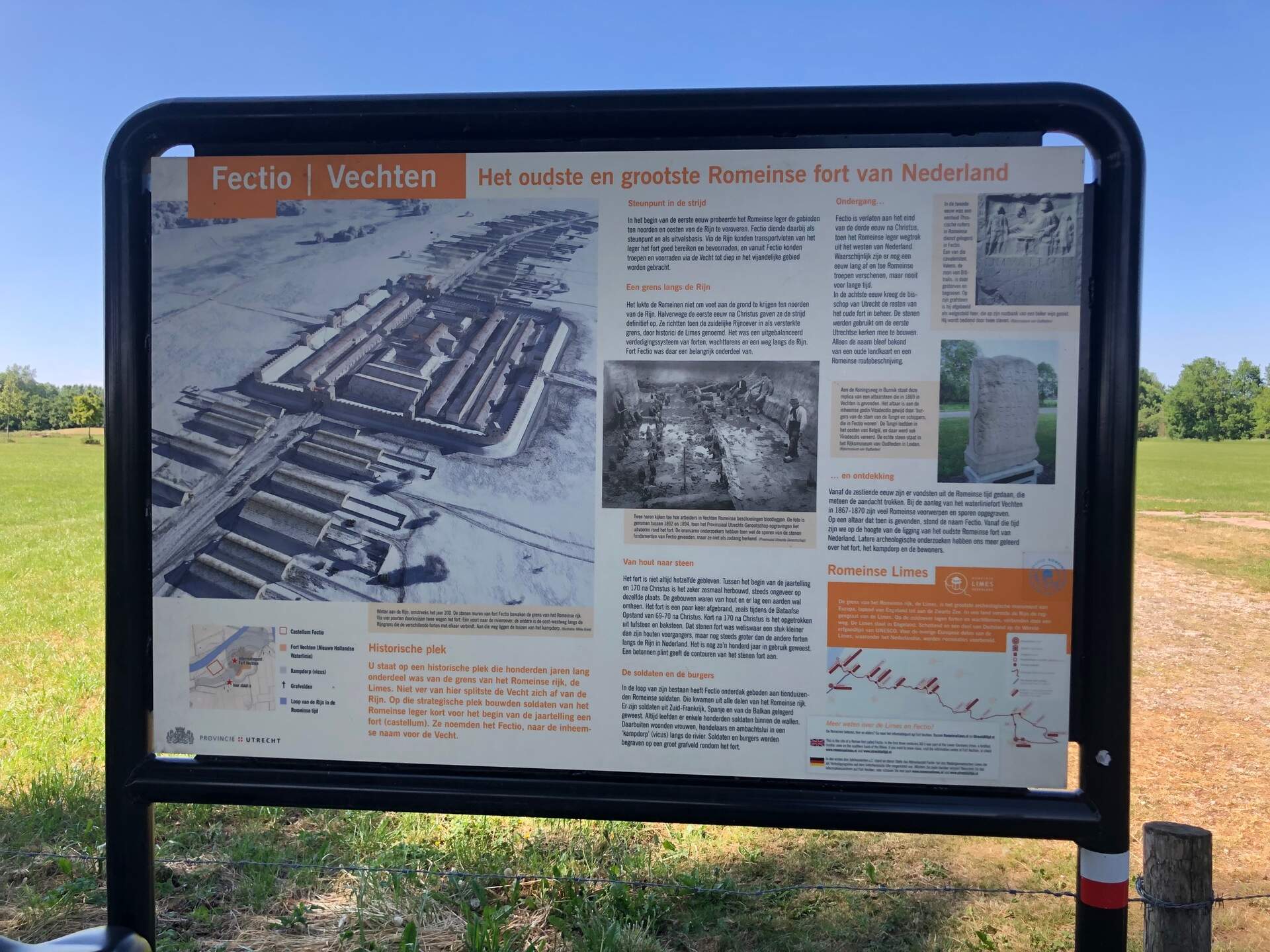 Informatiebord Fectio Vechten