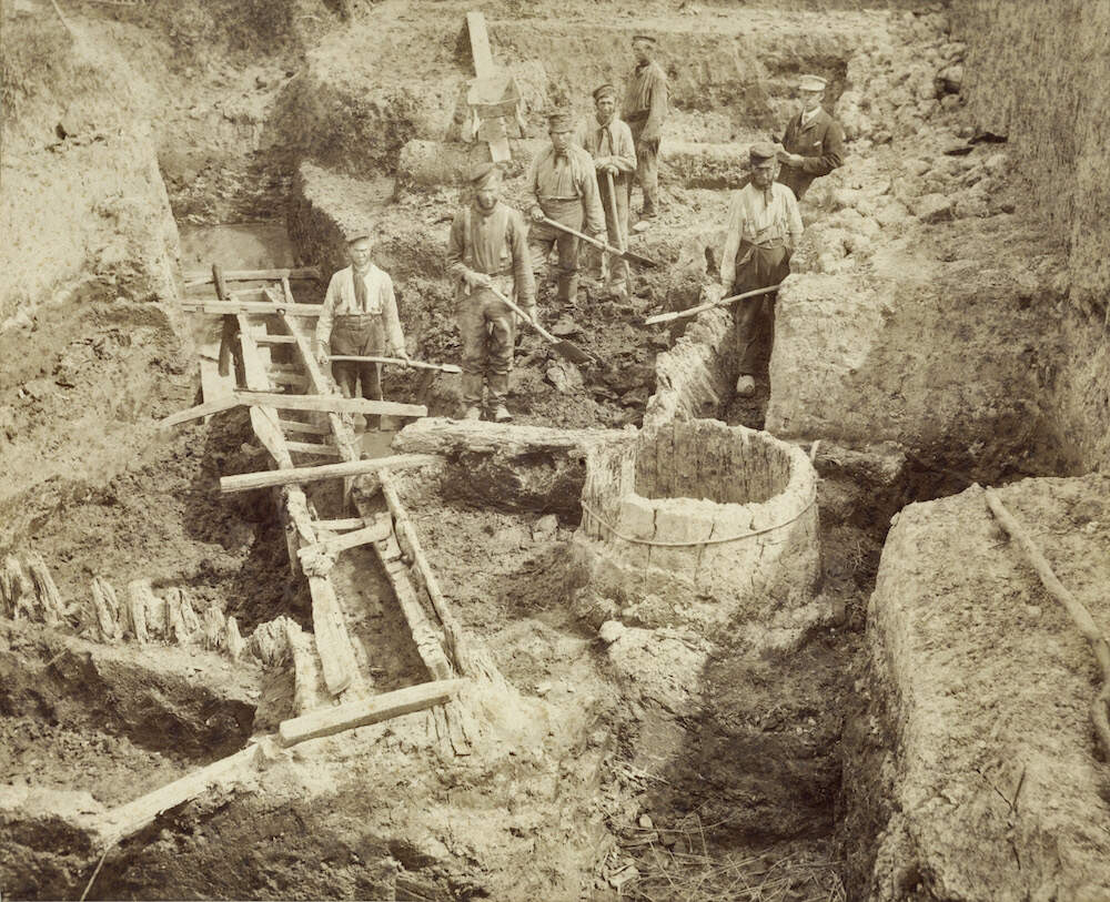 Opgraving waterput Fectio Vechten