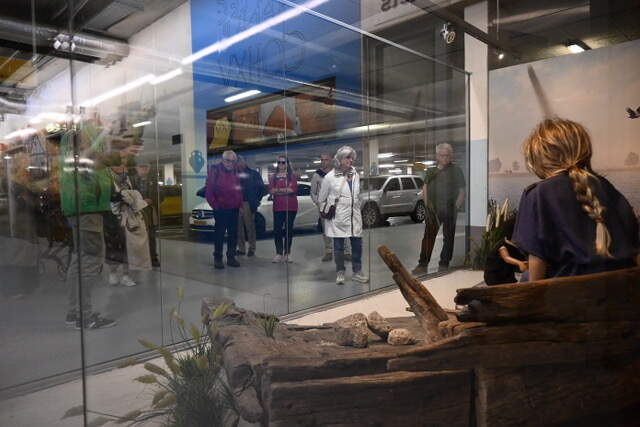 DSC 2801 Tentoonstelling in de ondergrondse garage