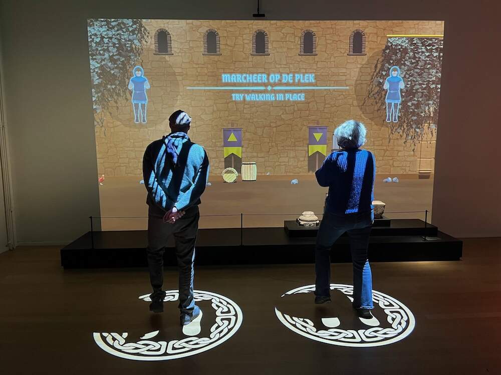 Gamen in een keizerlijke palts