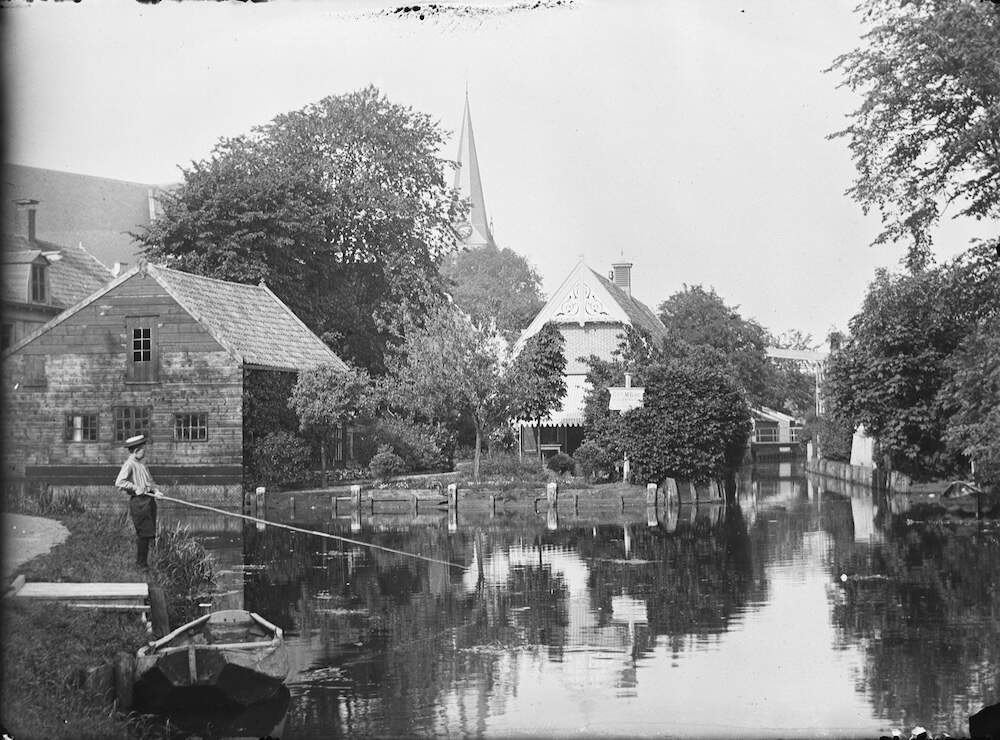 Nauwe Gein bij Abcoude 1897