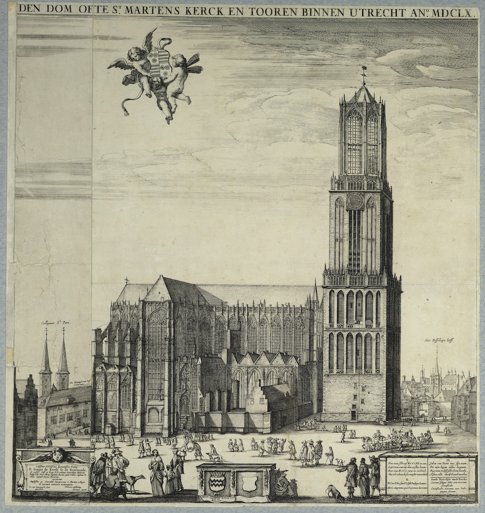 Domkerk en Domtoren Steven van Lamsweerde 1660 HUA