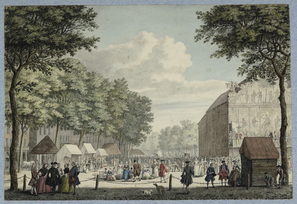 Vredenburg kermis 1744 Jan de Beijer HUA