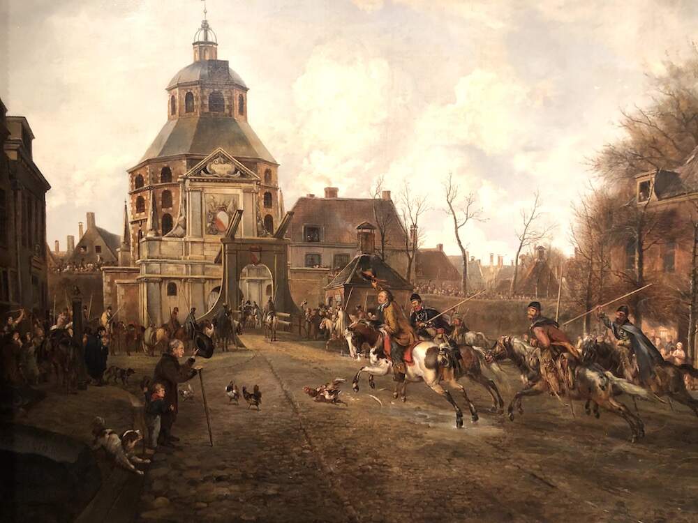 PG van Os Aankomst van de kozakken Centraal Museum