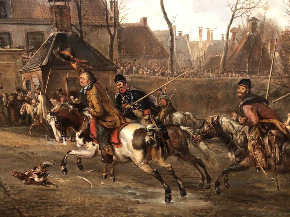 PG van Os Aankomst van de kozakken Centraal Museum2