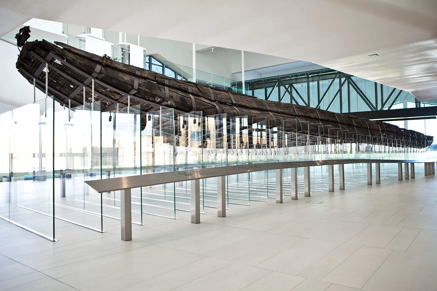 De Meern 1 is nu te zien in het Castellum Hoge Woerd