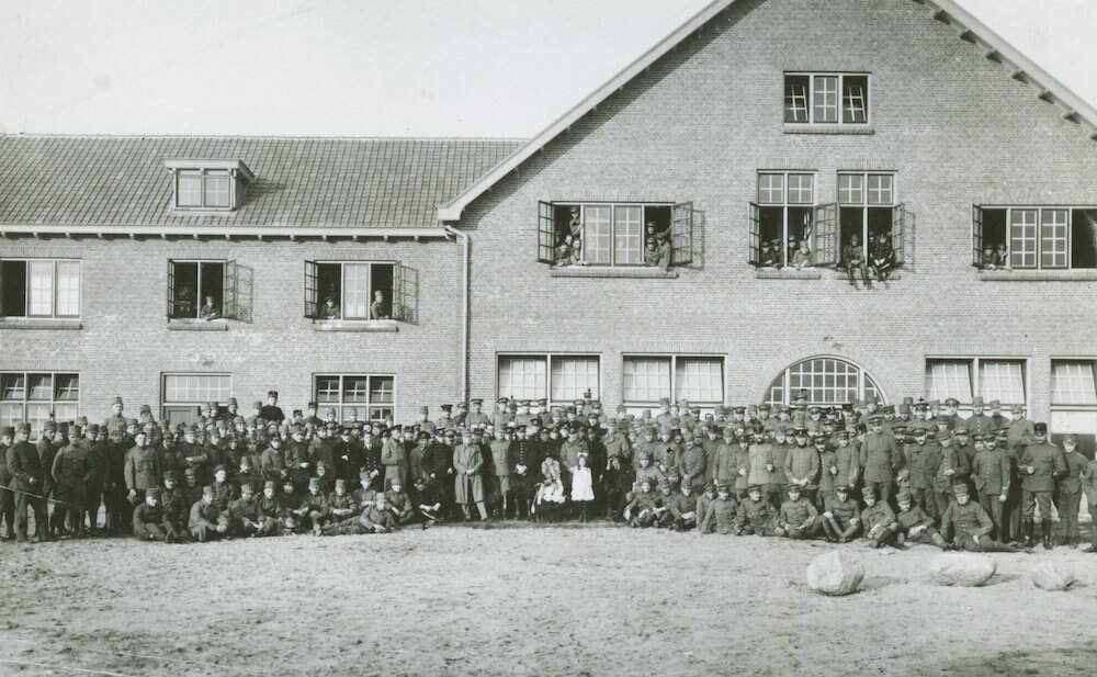 Afscheidt Walaardt Sacre als commandant Luchtvaart Afdeeling 1919