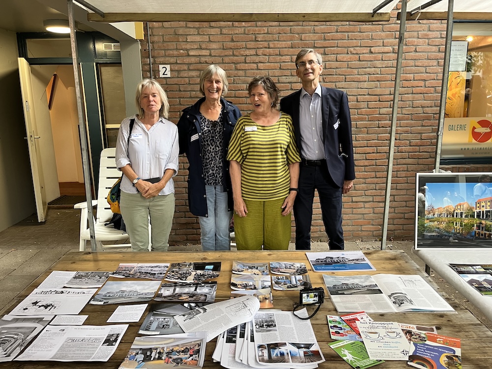 Team bij voordracht De Musketon als Rijksmonument foto Dick de Jong Oud Utrecht