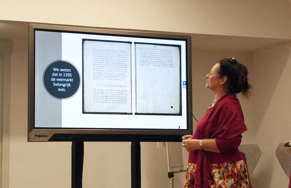 Bieb Neude met Nettie Stoppelenburg over werken aan de Neude Marcella Dorigo