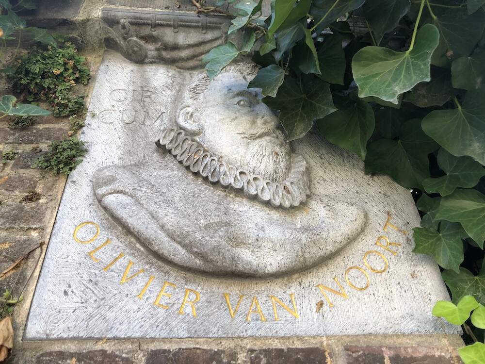 Lantaarnconsole voor Olivier van Noort