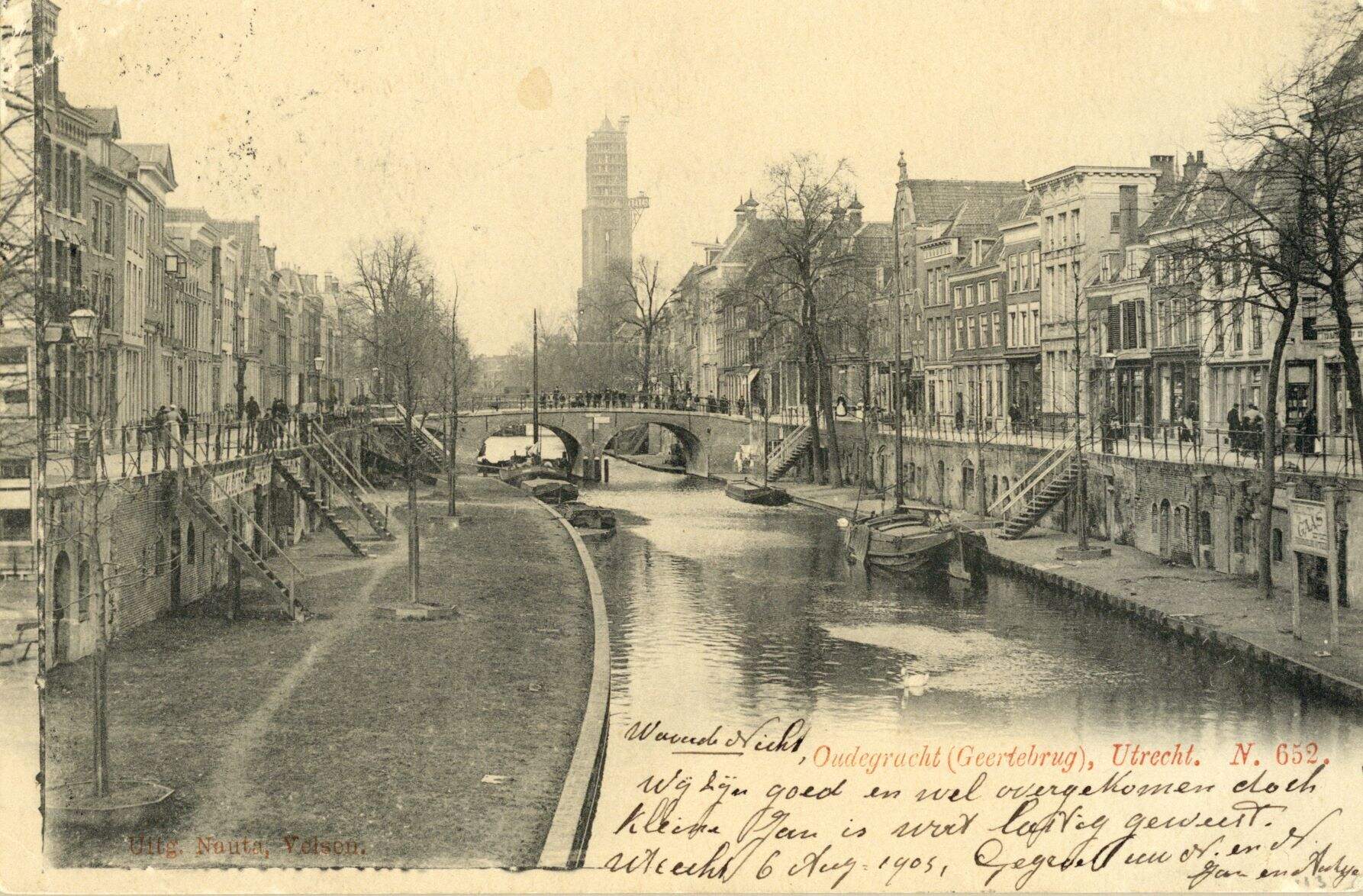 X104517 1843 Wij zijn goed en wel aangekomen doch kleine Jan is wat lastig geweest klein