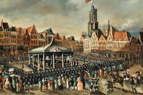 Bediging Van Burgergecommitteerden Op De Neude Te Utrecht Augustus 1786 Centraal Museum