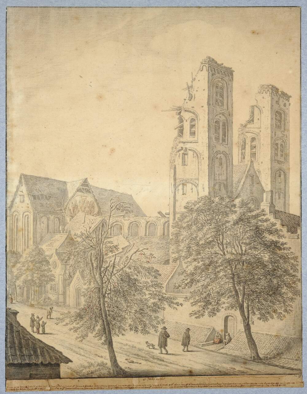 Pieterskerk van buiten