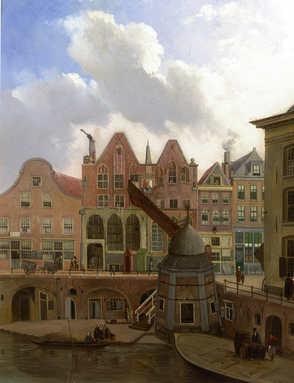 Stadskraan Utrecht A Wijnands 1827