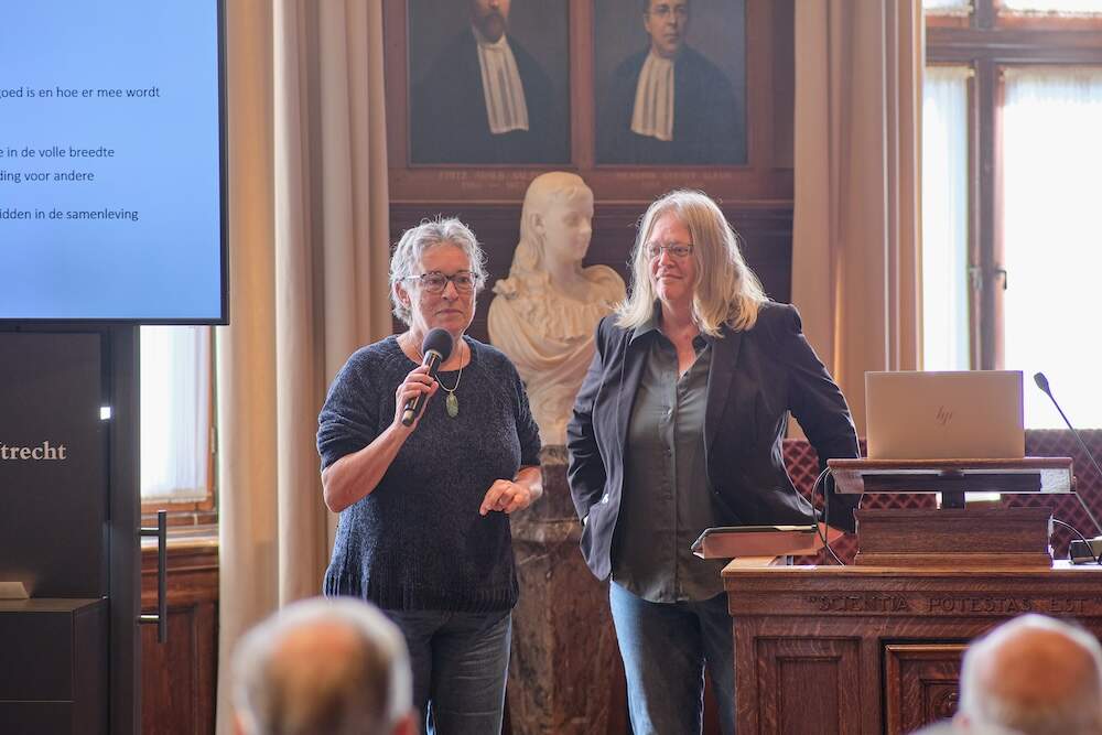 Marianne de Rijke en Marianne Visser Coen Koppen