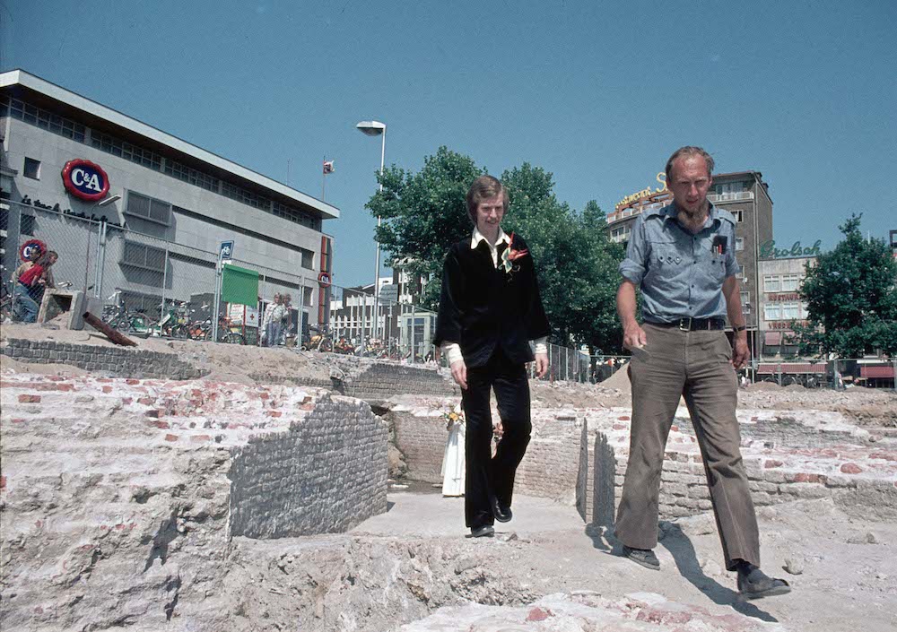 Vredenburg opgraving 1976