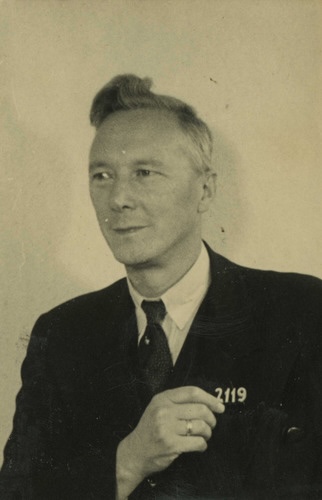 1942 Bonnet foto voor persoonsbewijs 1942