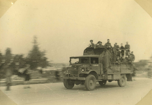 1945 7 mei Aankomst Geallieerden 7 mei 1945 3