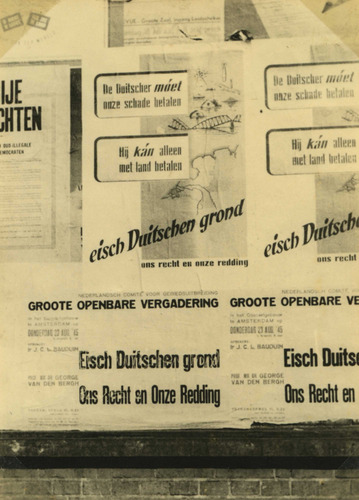 1945 na 7 mei Bonnet Oproep tot annexatie van Duits grondgebied Elten en Tudderen