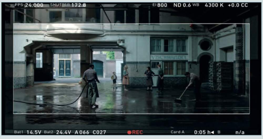 Filmopnamen voor De Helleveeg