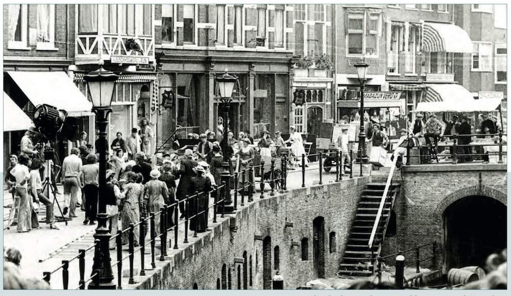 Foto opname Keetje Tippel op Vismarkt