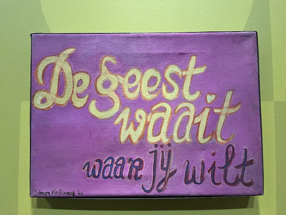 De geest waait waar jij wilt Simon Vinkenoog