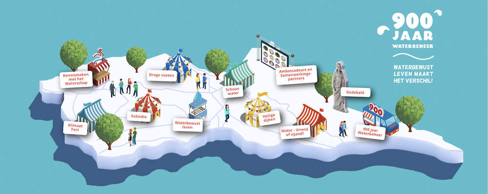900 jaar waterbeheer festivalterrein