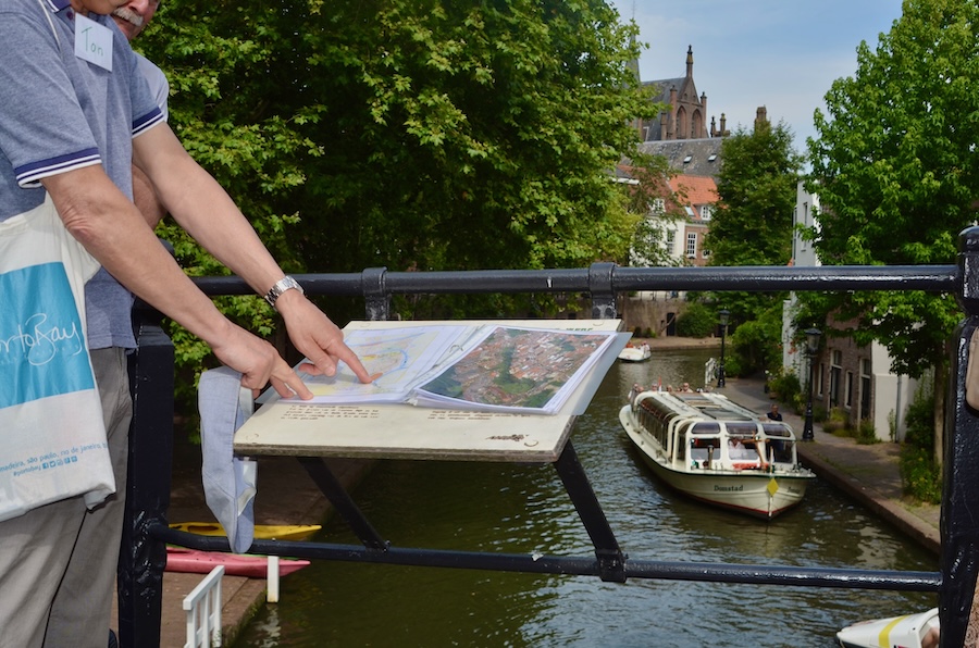 4 Op een historische kaart