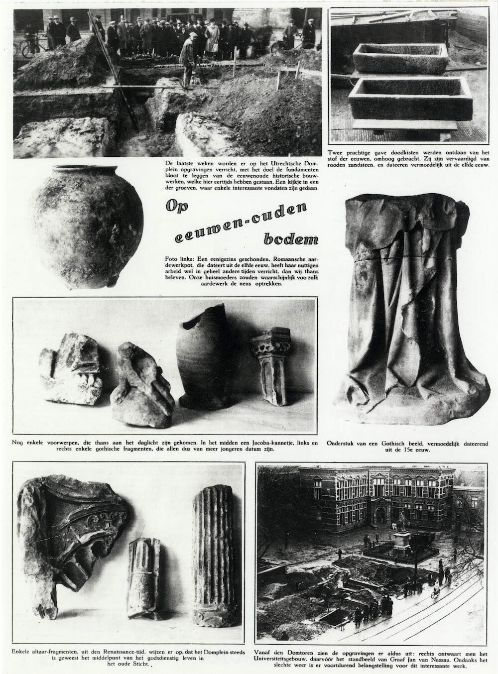 Opgravingen bij de Dom