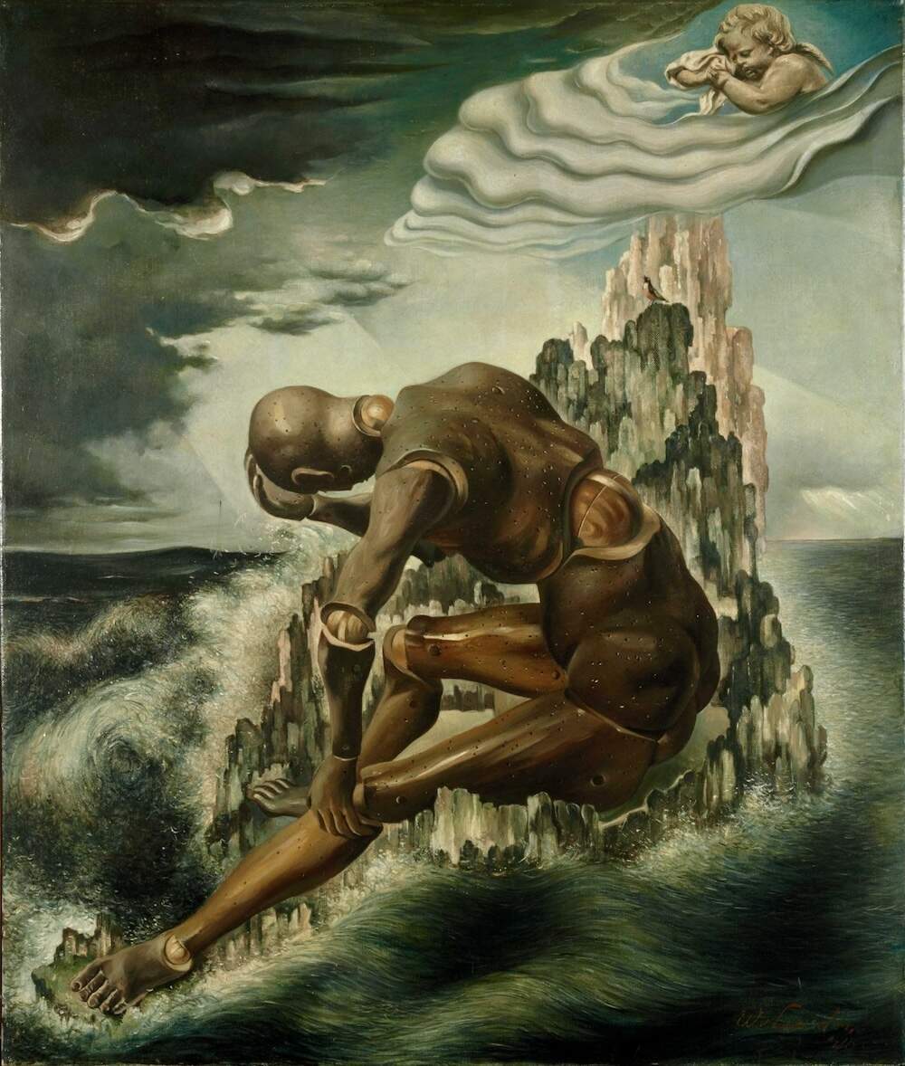 Jean sans terre a le mal de terre Willem van Leusden 1940 Centraal Museum