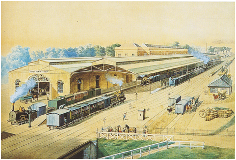 Overweg op de Leidseweg