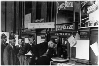 Station Maliebaan 1938