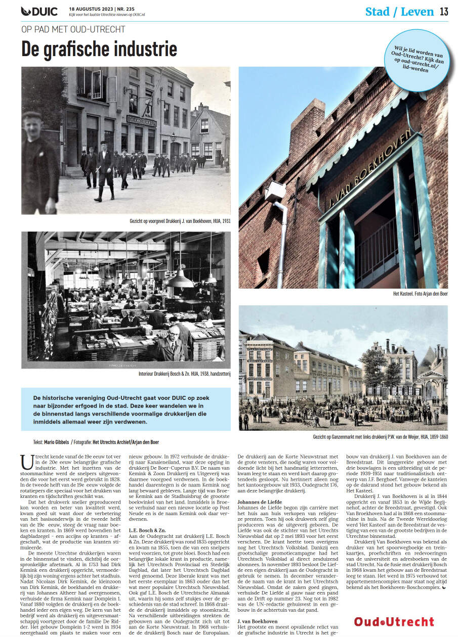 DUIC De Grafische Industrie DUIC De Grafische Industrie