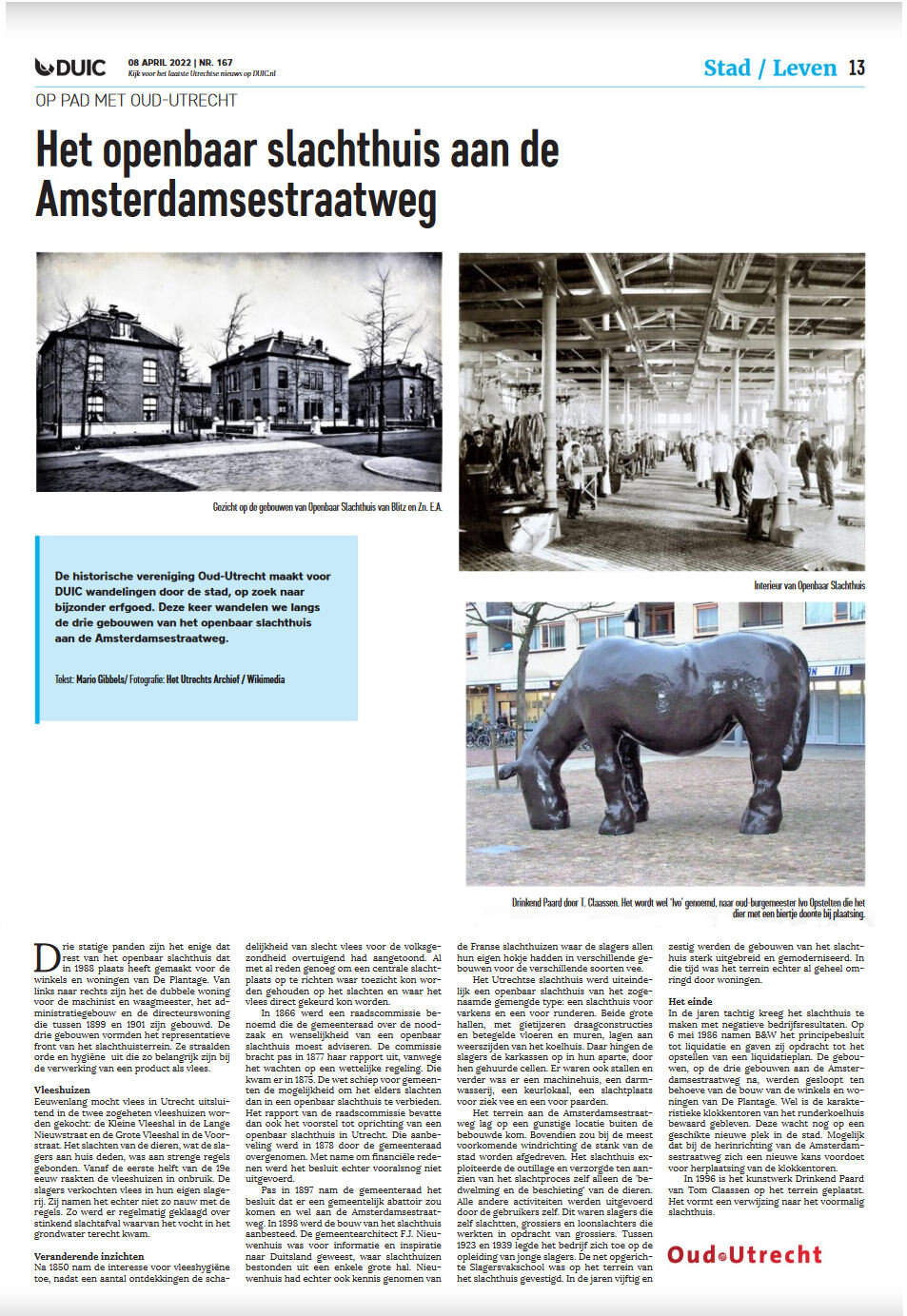 Slachthuis Amsterdamsestraatweg DUIC slachthuis