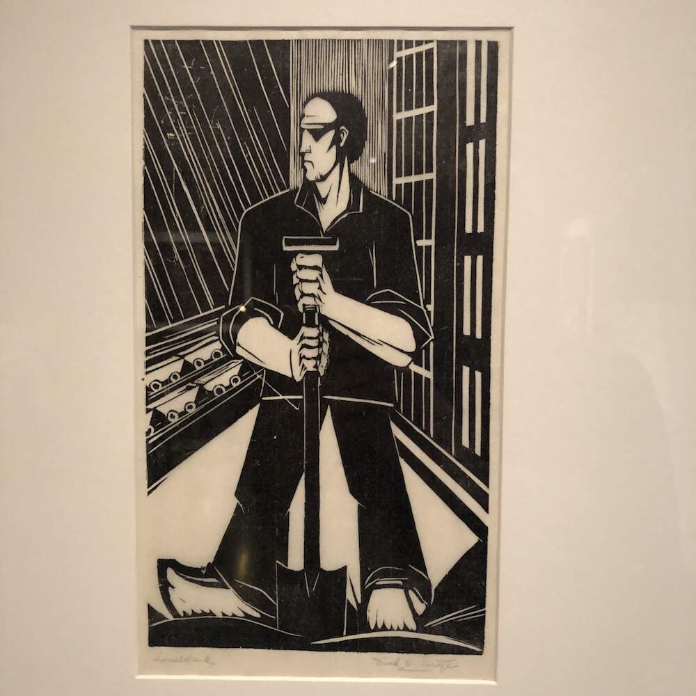 Arbeider Dick van Luijn 1929