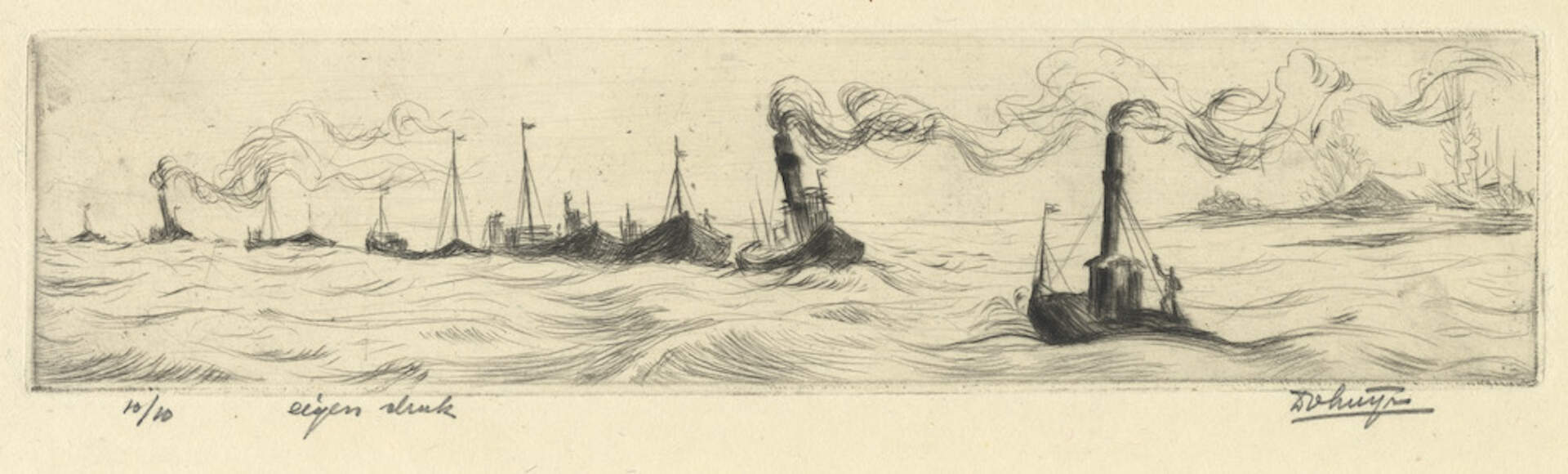 De Lek Dick van Luijn 1960 HUA